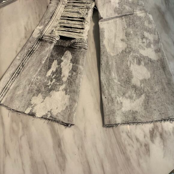 Si Tu Veux Superstack Grey Wash Mens Jeans Size 30 - Picture 10 of 11